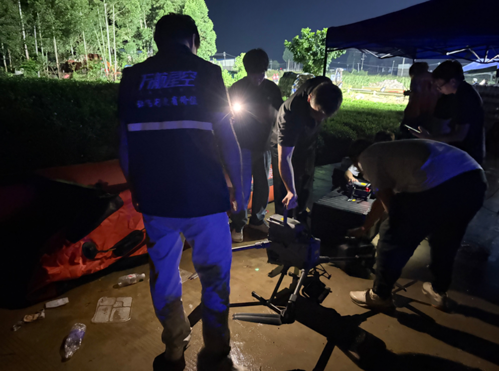 南宁市低空经济产业协会调配专业无人机驰援防汛救灾一线