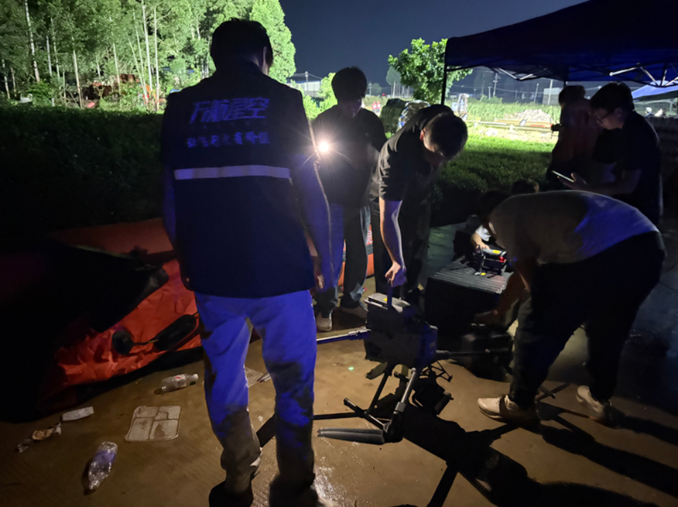 南宁市低空经济产业协会调配专业无人机驰援防汛救灾一线